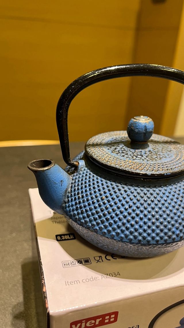 Tetera Japonesa Vier Azul 0.30L
