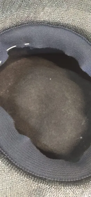 Cappello donna anni '60 nero e bianco