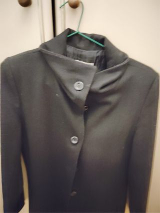 Abrigo Winter Class Talla S/36 Negro