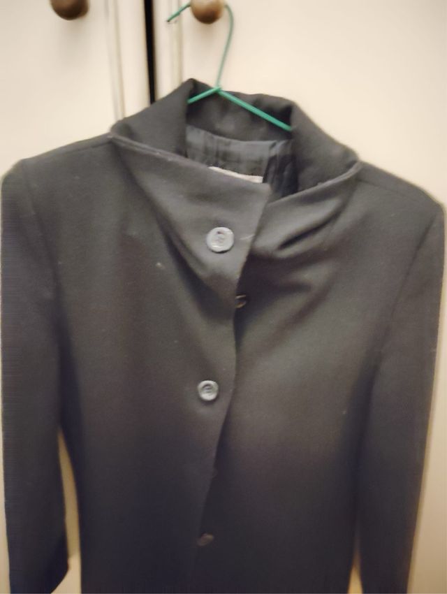 Abrigo Winter Class Talla S/36 Negro