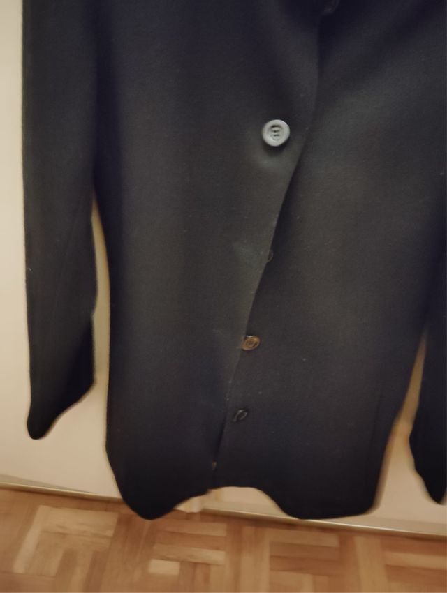 Abrigo Winter Class Talla S/36 Negro