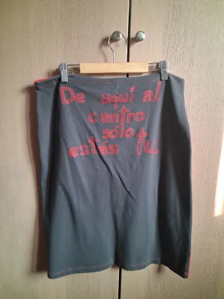 Falda Desigual Talla S Estampada Verano