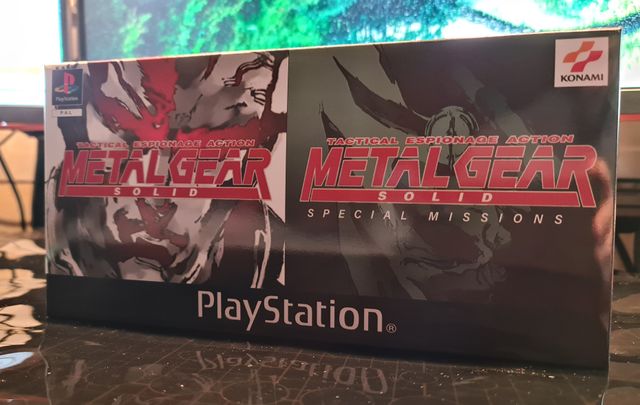 Scatole esclusive Metal Gear Solid per PlayStation I