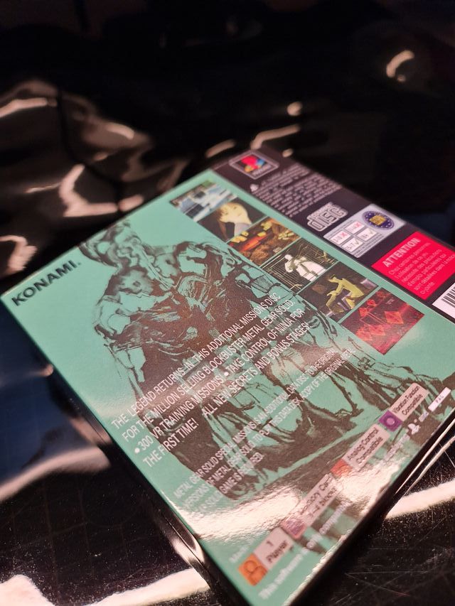 Scatole esclusive Metal Gear Solid per PlayStation I