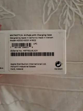 Airpods Blancos Apple