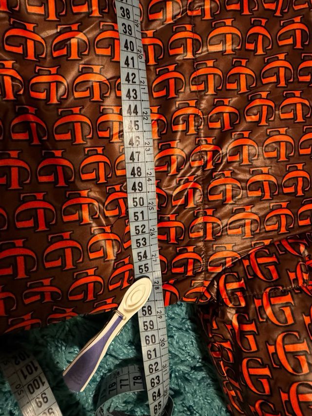 Plumífero Guts & Love reversible naranja