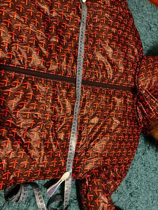 Plumífero Guts & Love reversible naranja