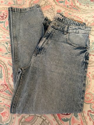 Pantalón vaquero Zara azul