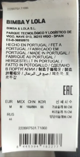 Jersey tipo  sudadera  Bimba y Lola .