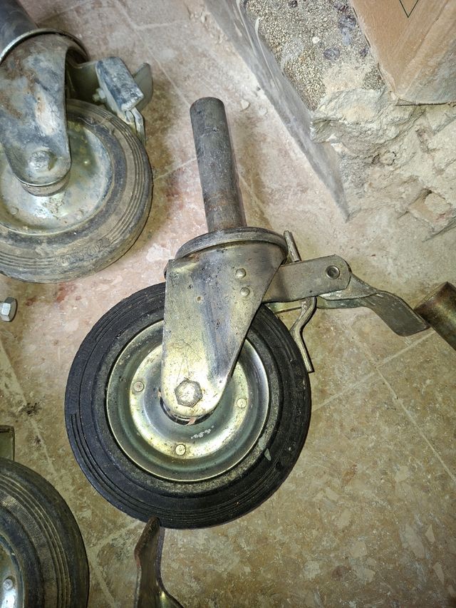 Ruedas para andamio