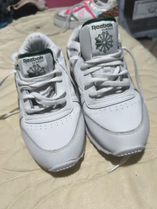 Scarpe Reebok Classic Bianche e Verdi