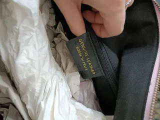 Borsa vera pelle artigianale grande