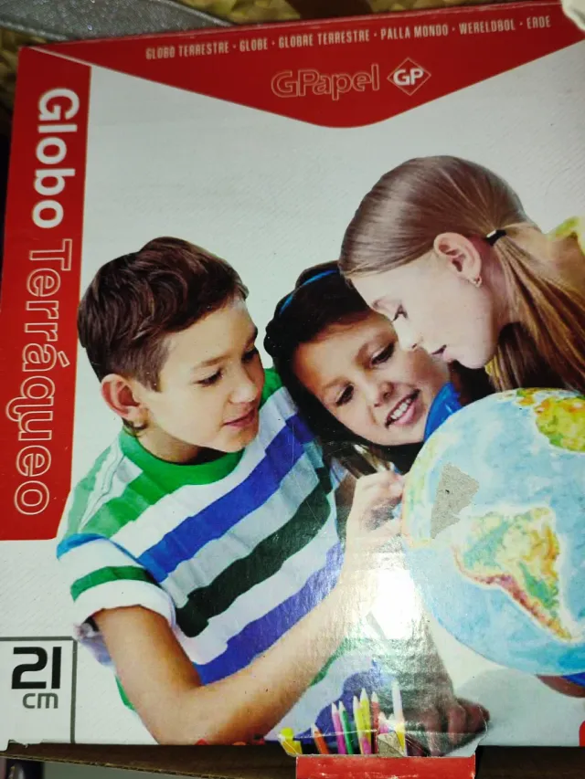 Globo terrestre GPapel 21 cm