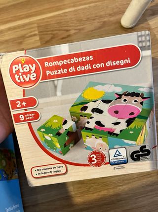 dos puzzles niños primera infancia