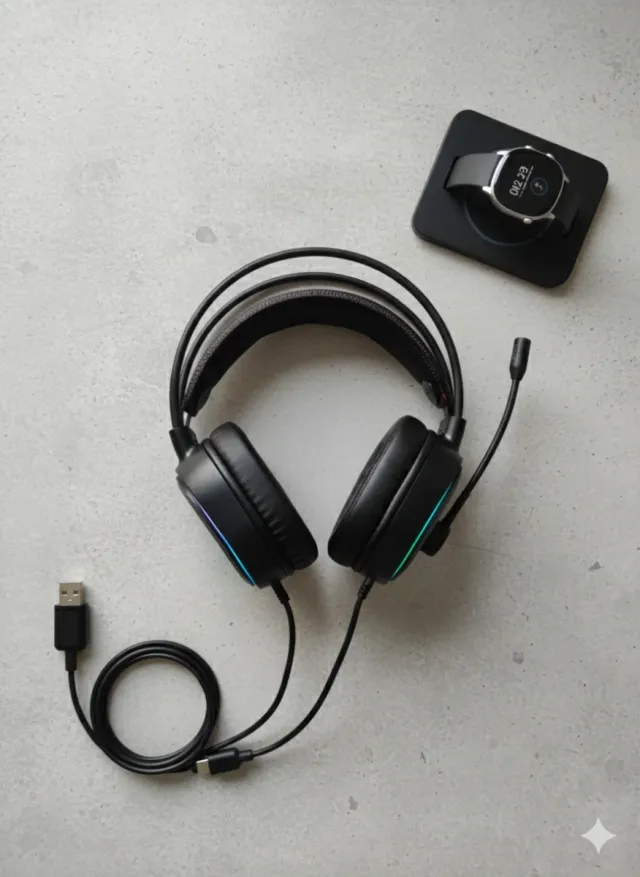 Auriculares Gaming Negros