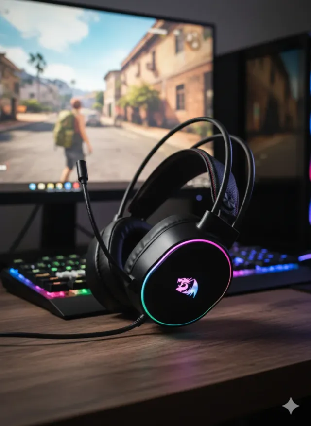 Auriculares Gaming Negros