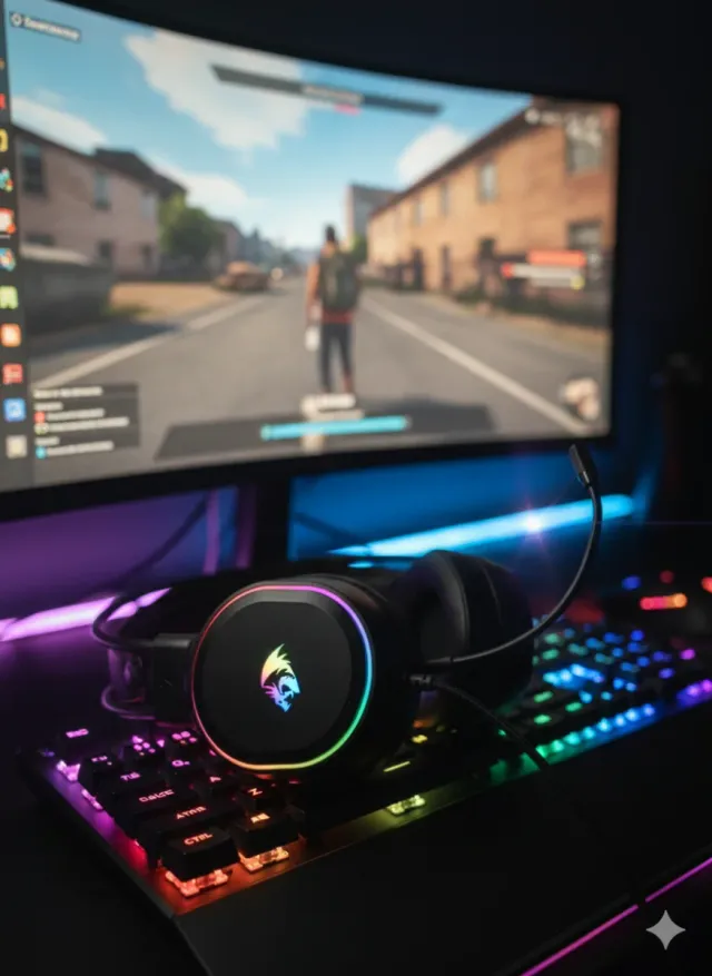 Auriculares Gaming Negros