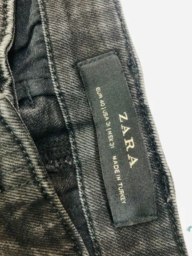 Vaqueros Cargo Zara Negros