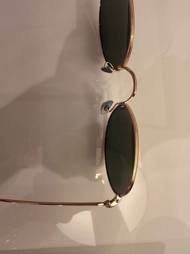 Ray-Ban Jack 3565 Gafas de Sol Doradas Verdes