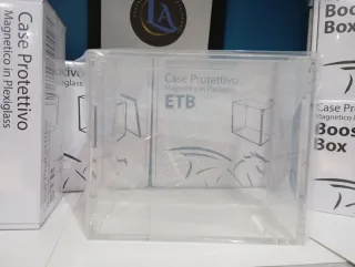 Custodia protettiva magnetica in plexiglass ETB