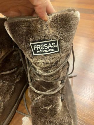 Botas borreguillo Conguitos talla 38