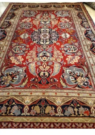 Tappeto persiano Tabriz 206x146 cm