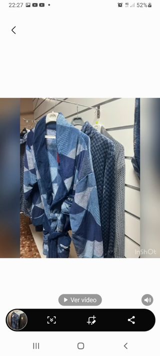 Bata de caballero y pijamas ,surtido  de tallas.