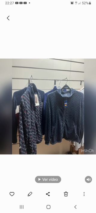 Bata de caballero y pijamas ,surtido  de tallas.