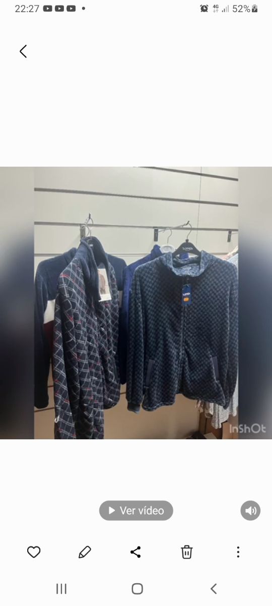 Bata de caballero y pijamas ,surtido  de tallas.