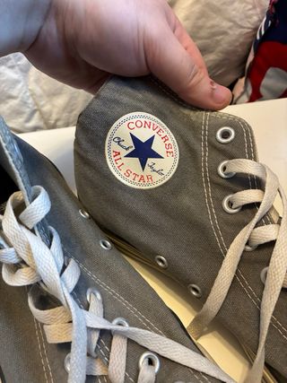 Converse All Stars Talla 42.5 Gris