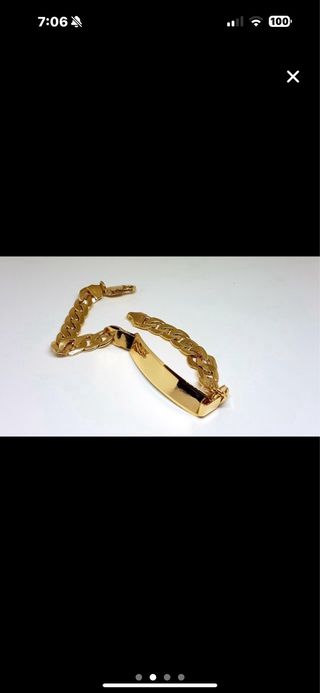 Pulsera Esclava Oro 18K 16gr