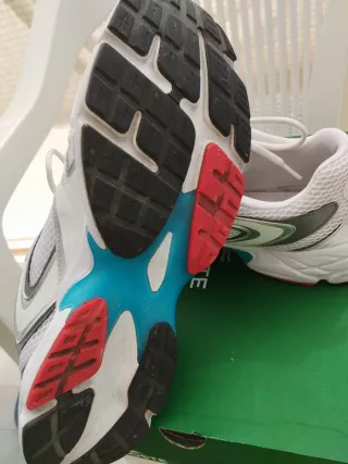 Scarpe uomo Lacoste bianche e blu