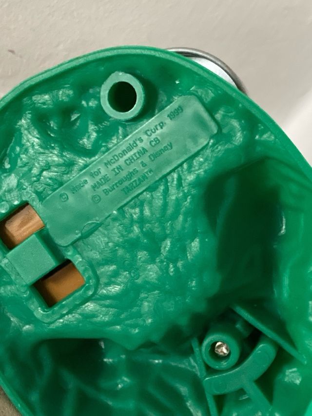 Figura Disney Terk Tarzan McDonalds 1999 Happy mea