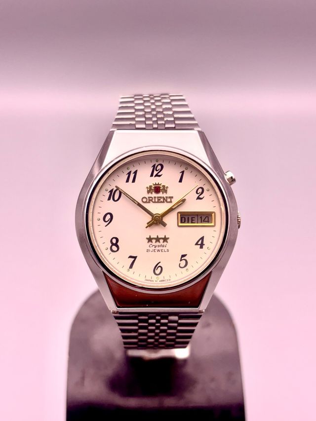 Reloj Orient 3 Estrellas Crystal OS469C33