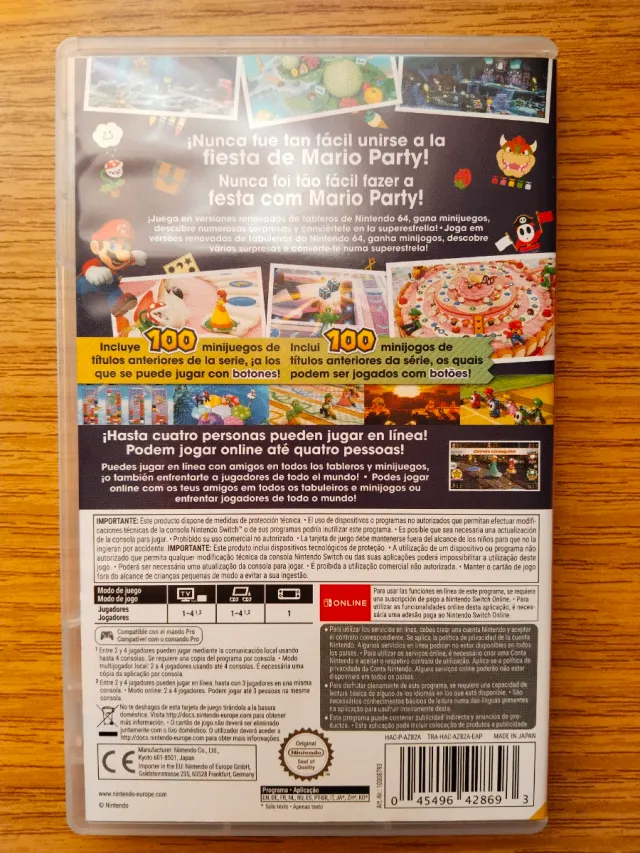 Mario Party Superstars Nintendo Switch
