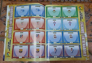 Álbumes La Liga 2009/2010 y 2016/2017
