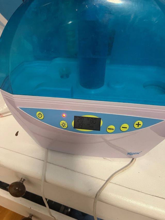 Humidificador Tigex Frío Azul Transparente