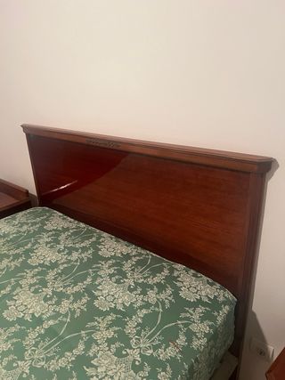 Muebles dormitorio vintage madera