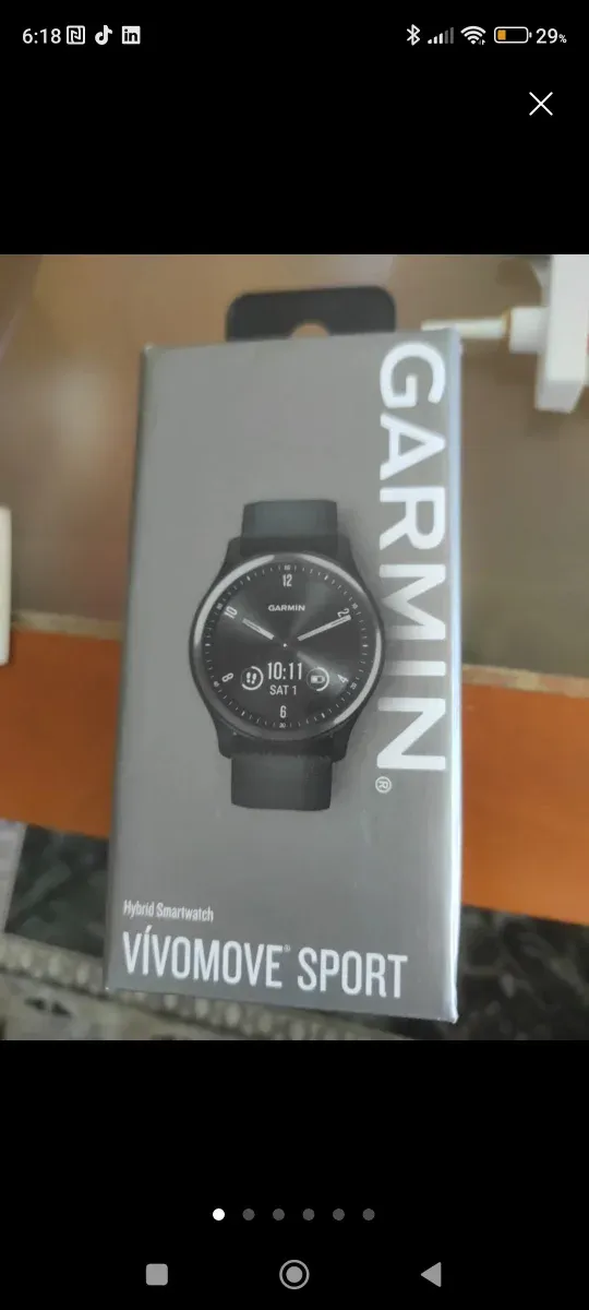 Reloj Garmin Negro
