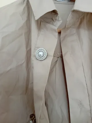 Camicia donna beige