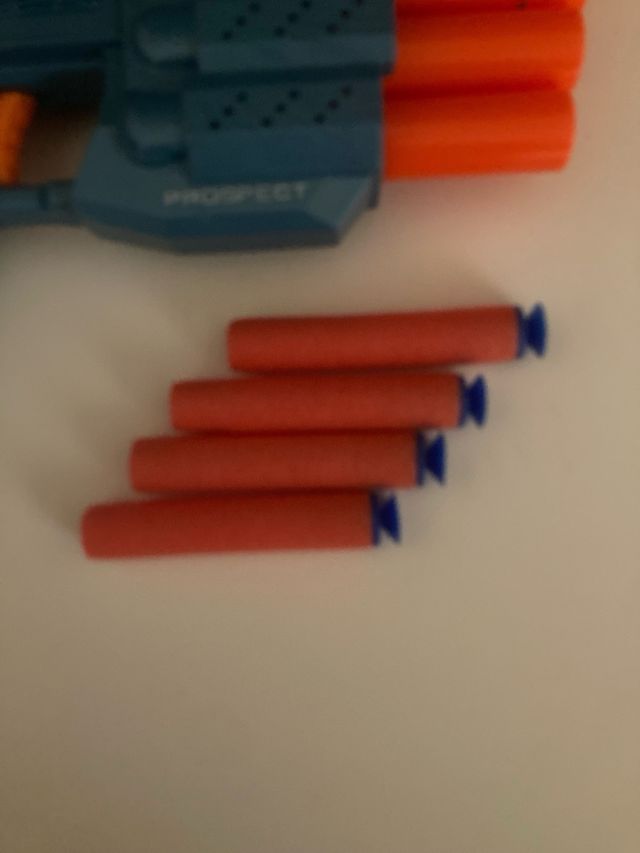 Pistola Nerf Prospect 4 cañones