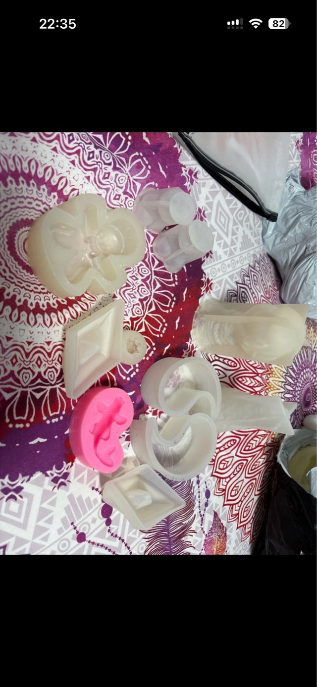 Moldes para velas varios