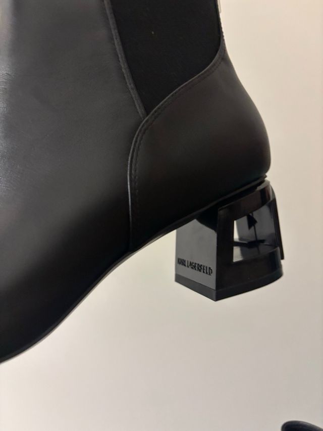Botas Karl Lagerfeld Negras Nuevas Talla [Talla]