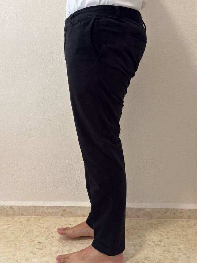 Pantalón pana Under blue Talla 48.