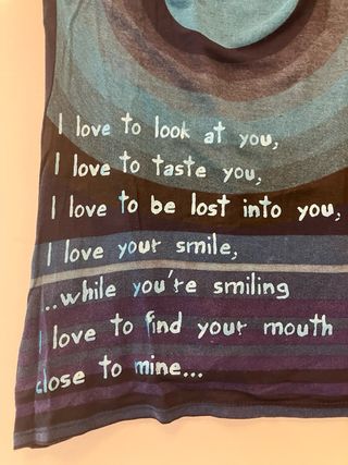 Camiseta Desigual Azul Talla XS