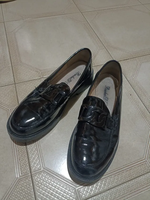 Zapatos BaoBao Mujer Negros Charol