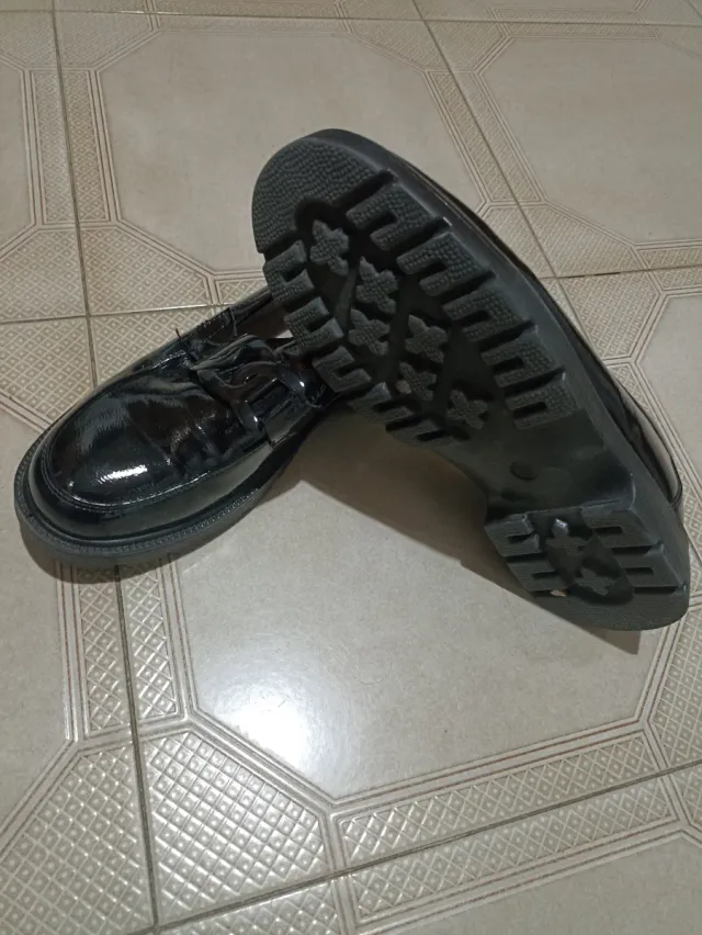 Zapatos BaoBao Mujer Negros Charol