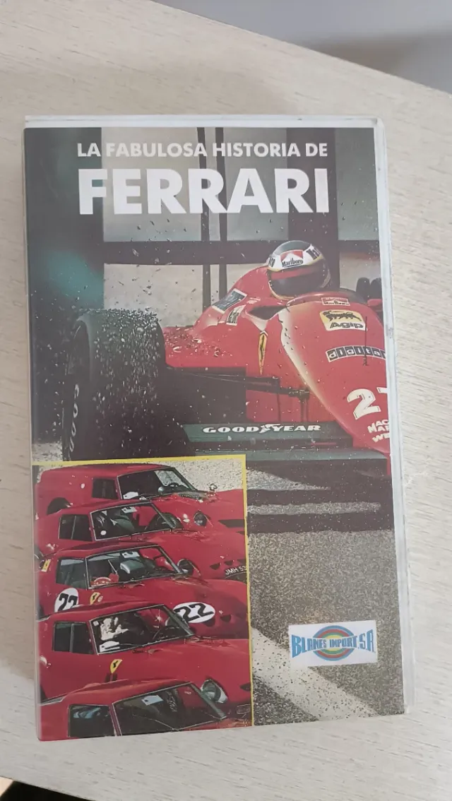 Ferrari historia video VHS