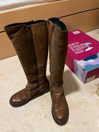 Botas de invierno marrones talla 37