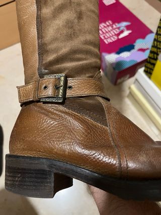 Botas de invierno marrones talla 37